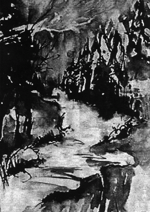 Paysage D'Hiver : Winterkälte